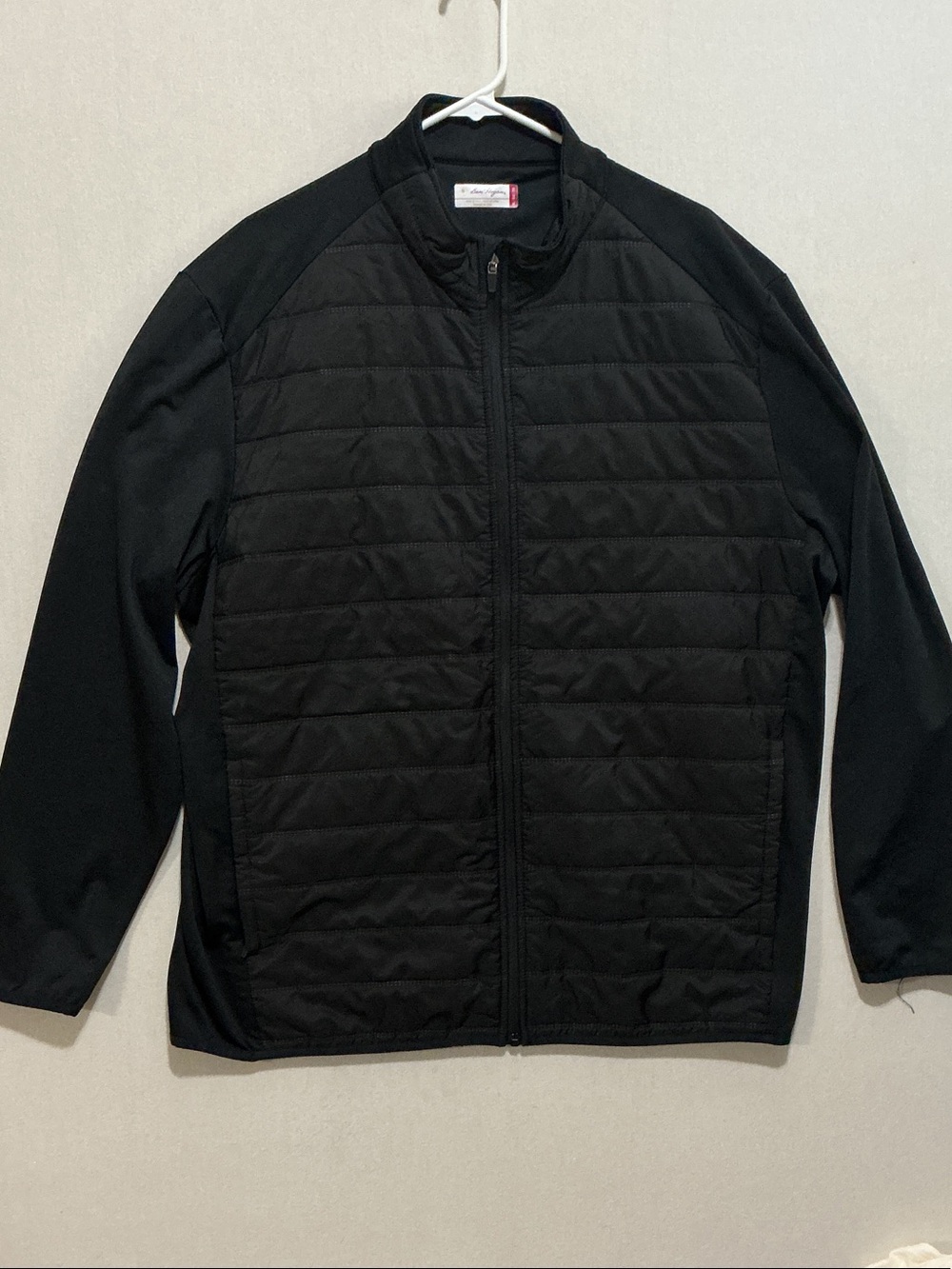 Hogan Black Quilted Full-Zip Puffer Jacket